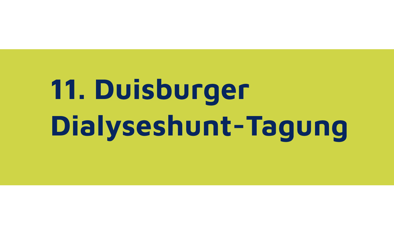Medikit Europe at the 11th Duisburger Dialyseshunt-Tagung